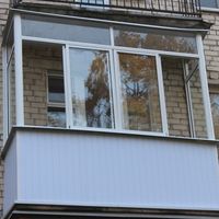 Остекление от компании балкон сервис..