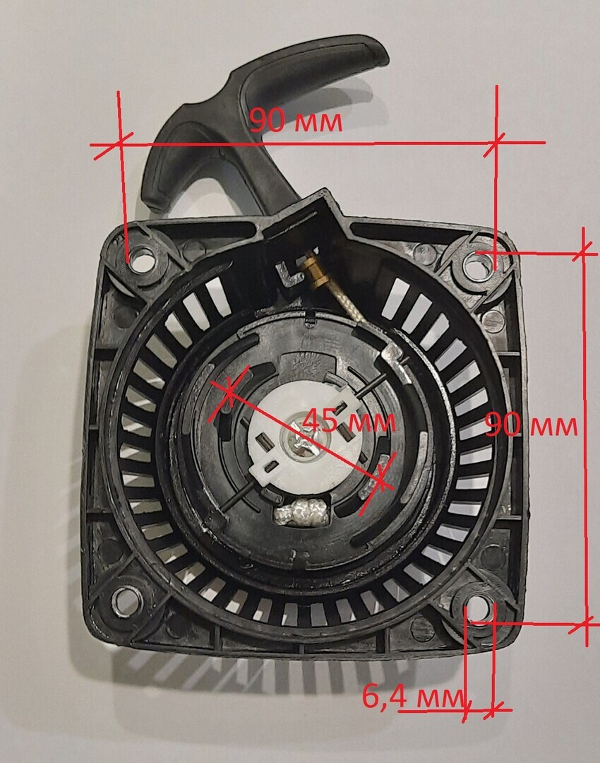 Храповик стартера триммера