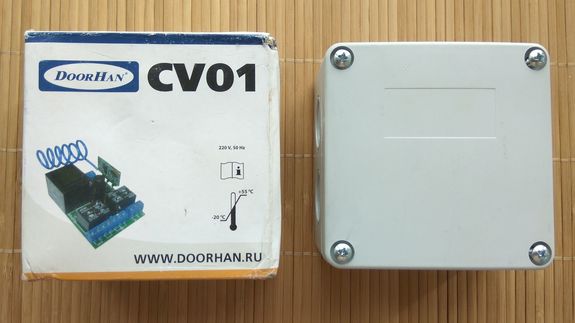 Схема подключения блока cv01 doorhan